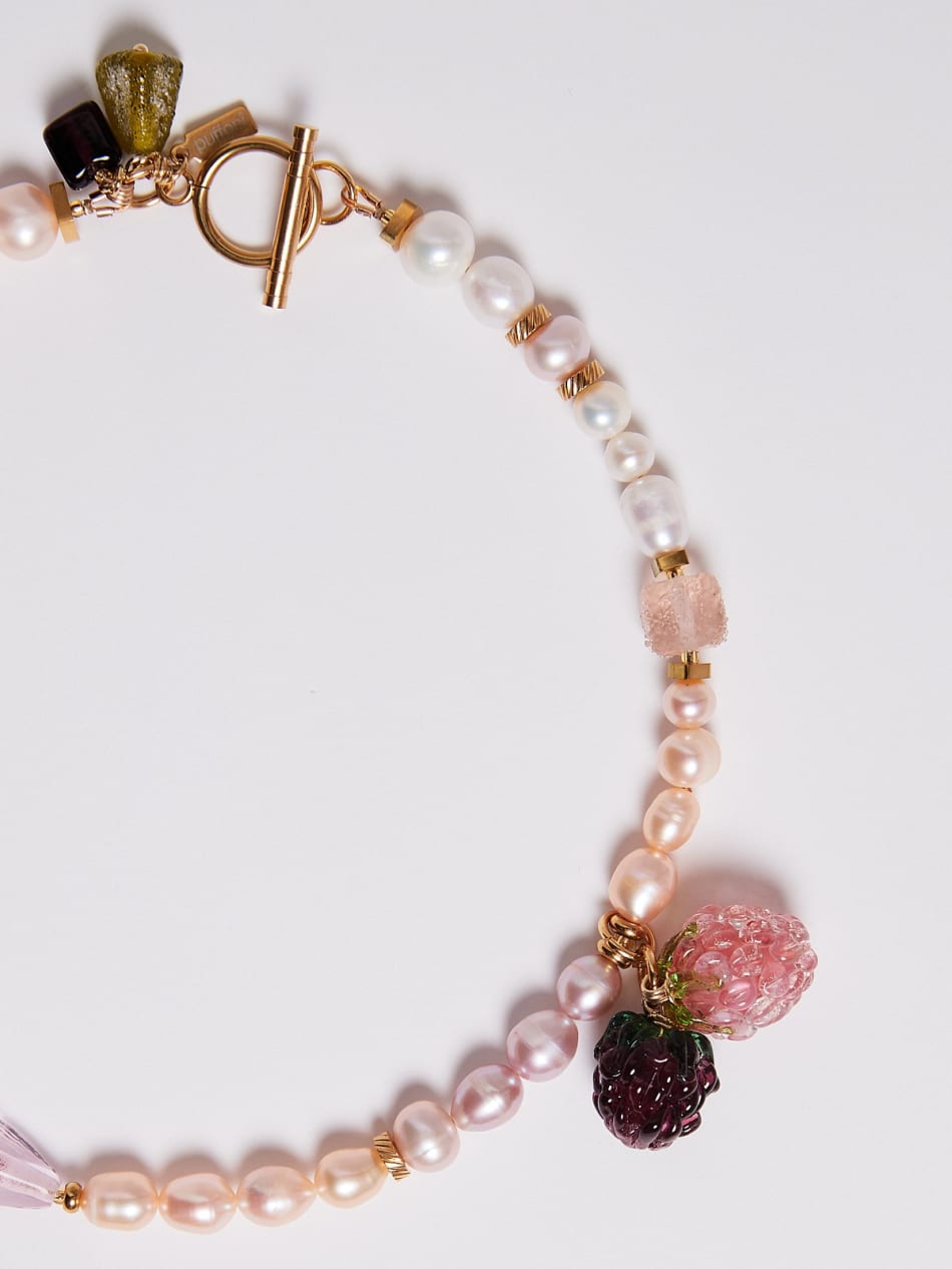 Choker-bracelet "Strawberry cheesecake" image 5