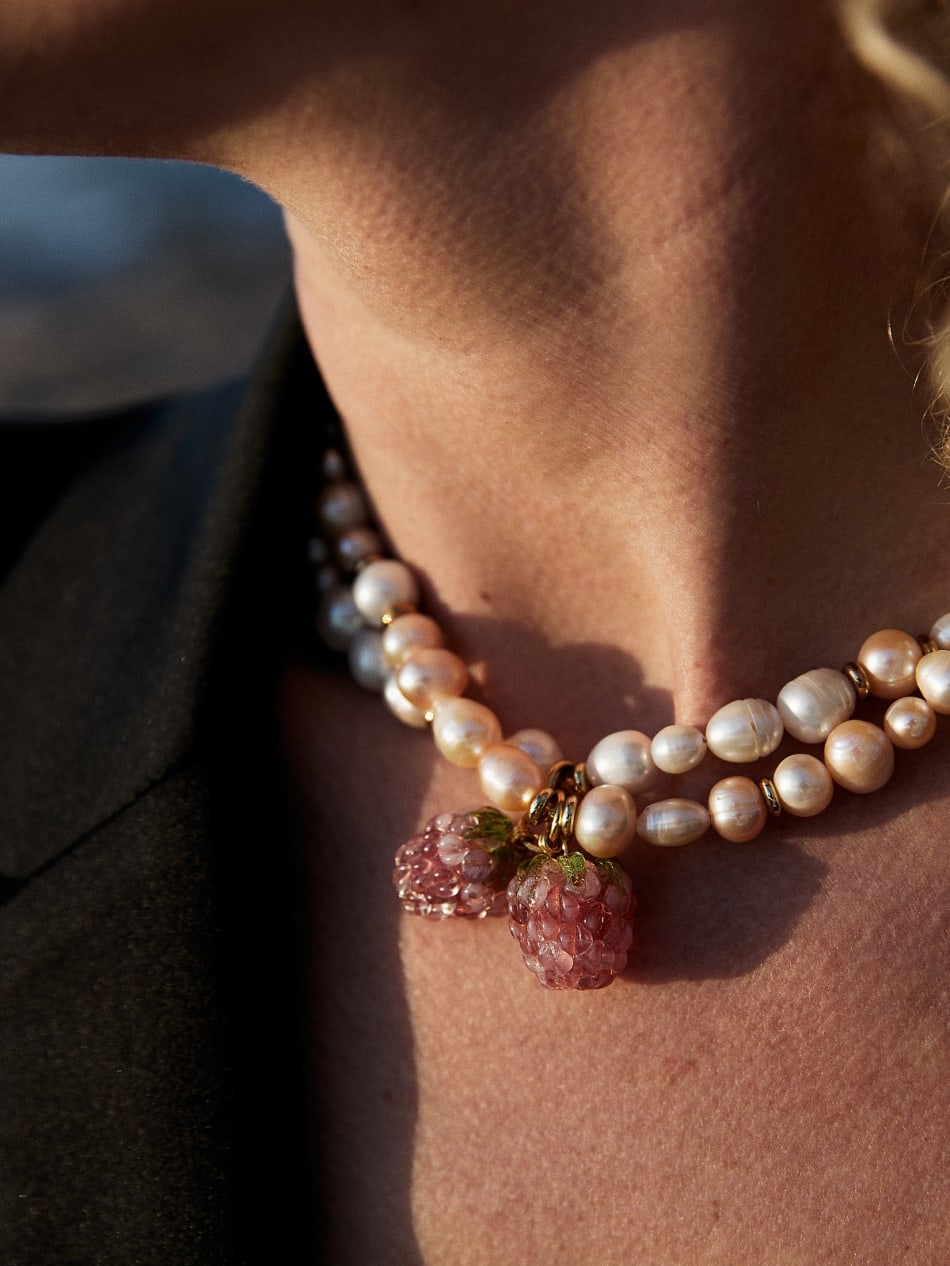 Necklace "Champagne" image 3