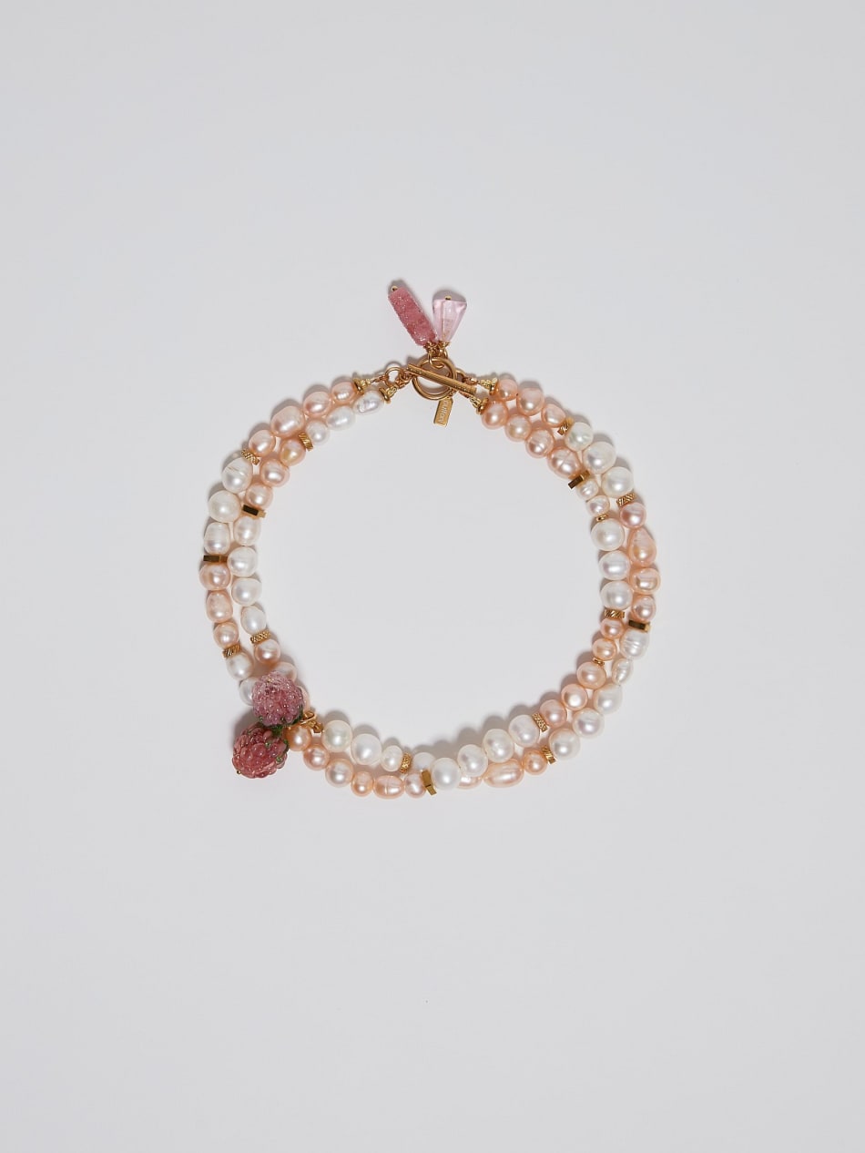 Necklace "Champagne" image 1