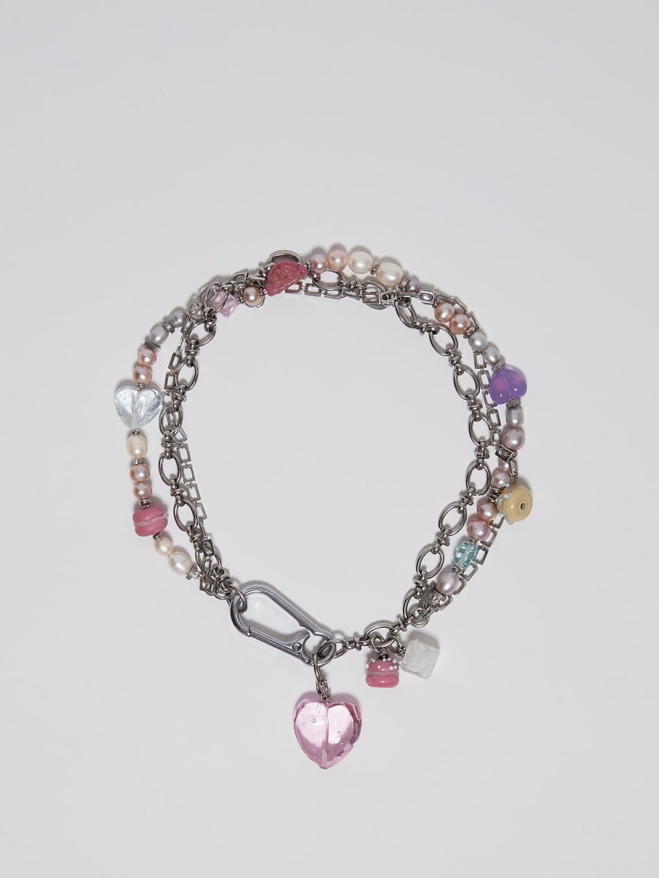 Necklace "Tender smile" image 1