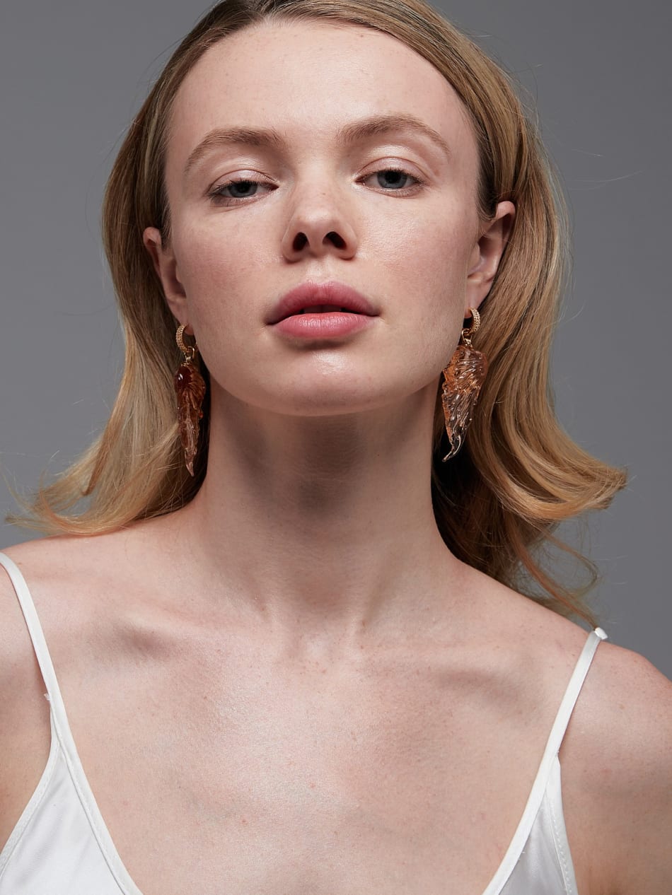Earrings "Splashes of sun" image 6