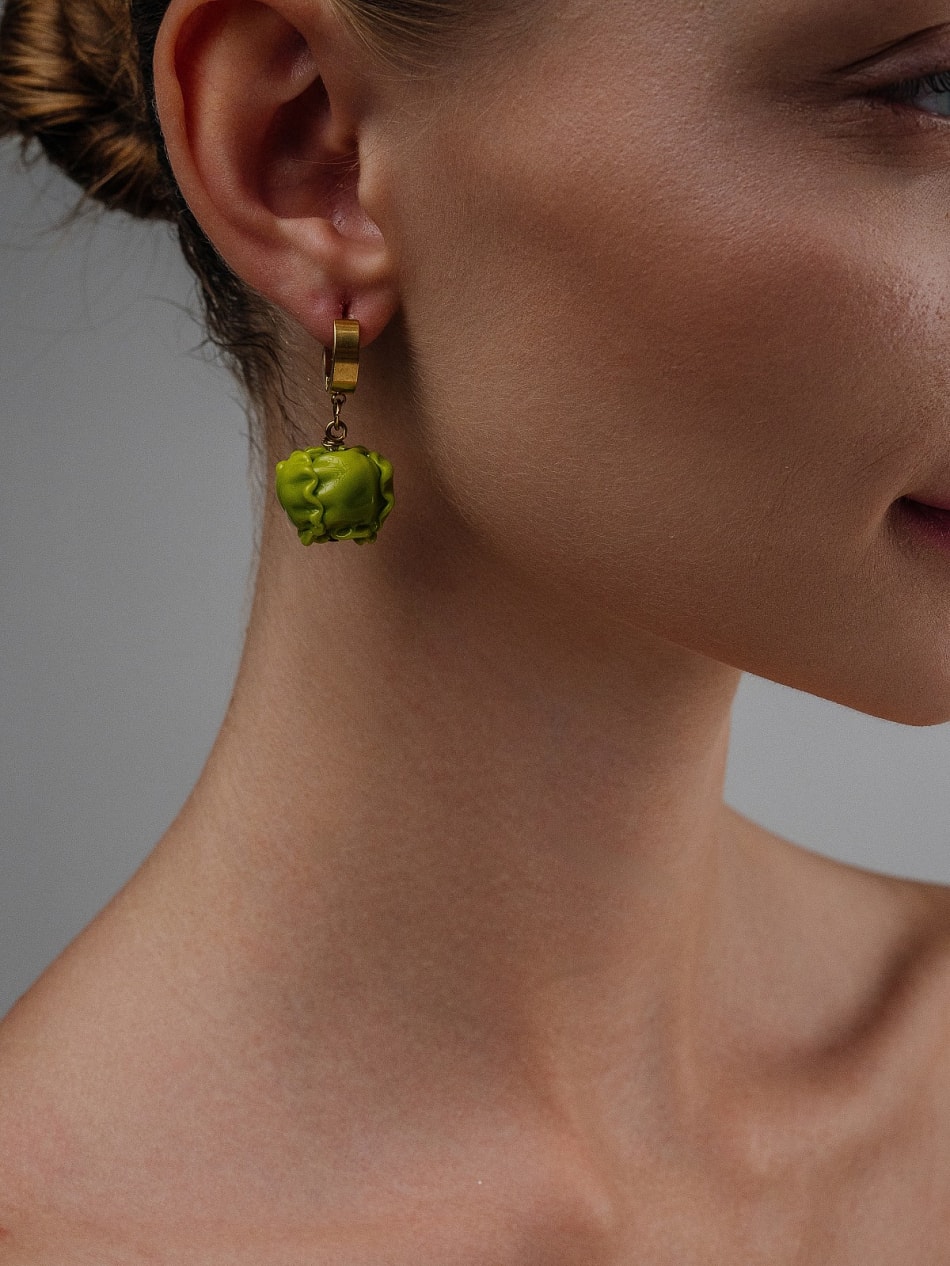Pendant "Emerald Cabbage" image 3
