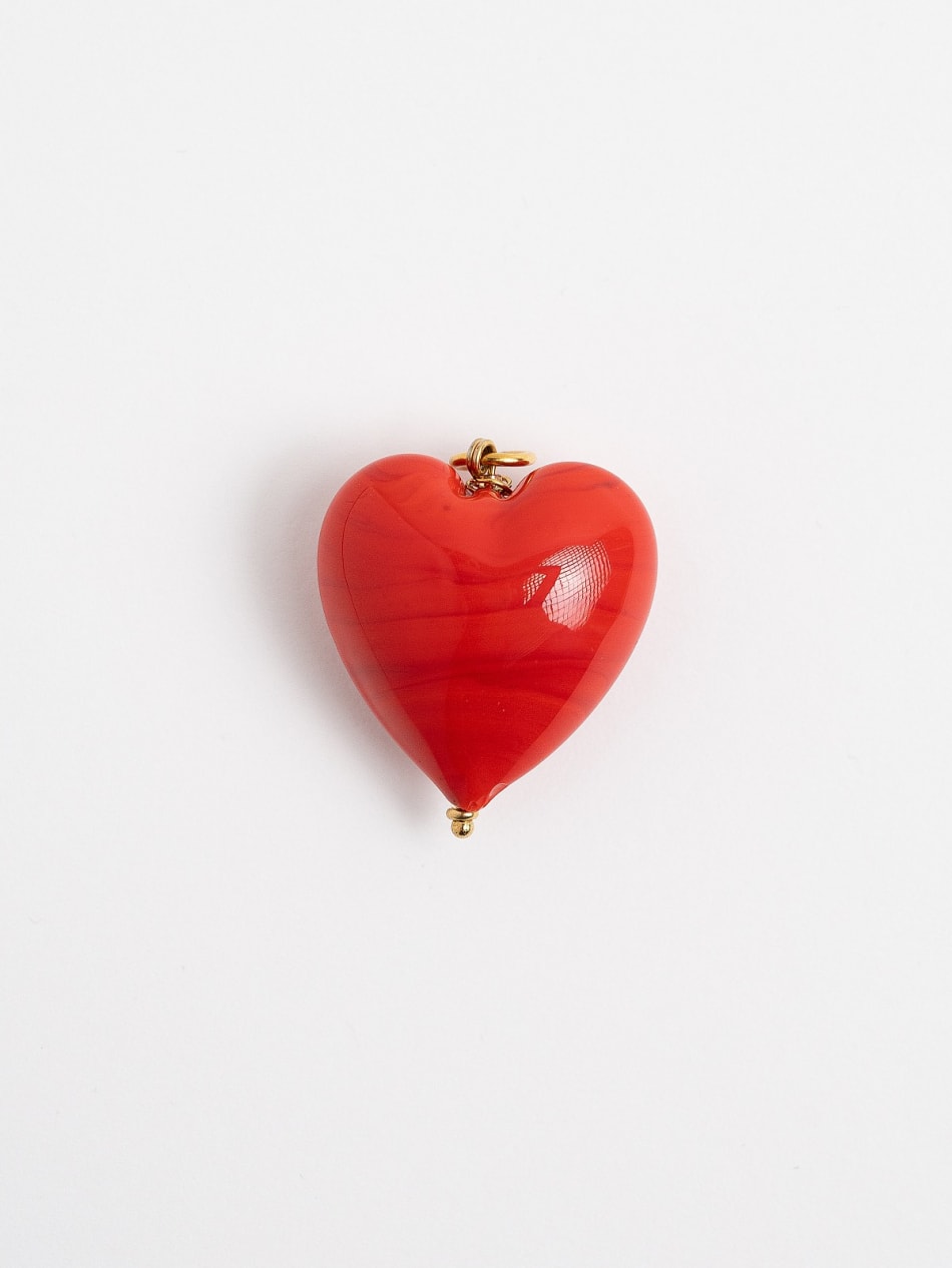 Pendant "Scarlet Bloom Heart" image 6