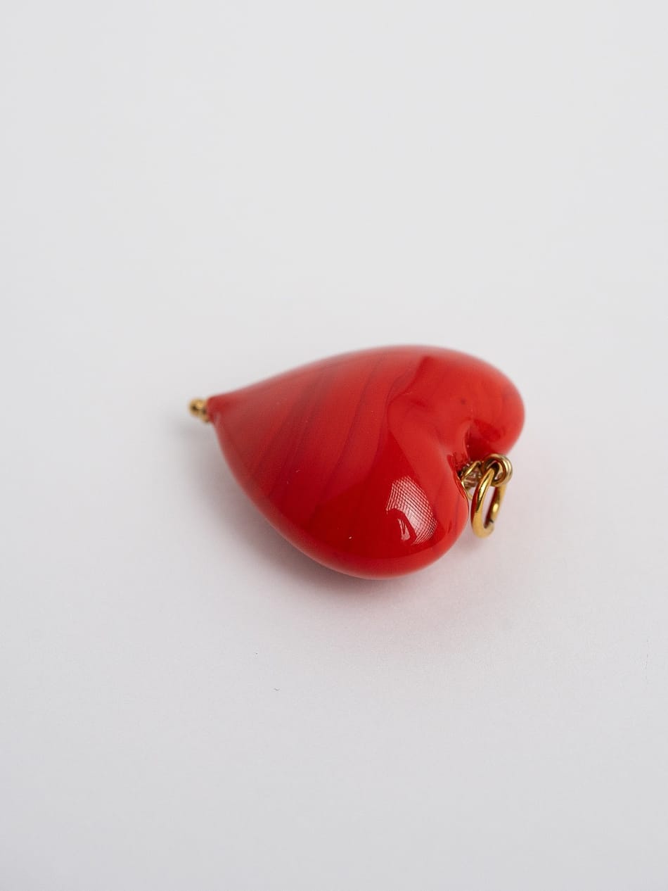 Pendant "Scarlet Bloom Heart" image 1