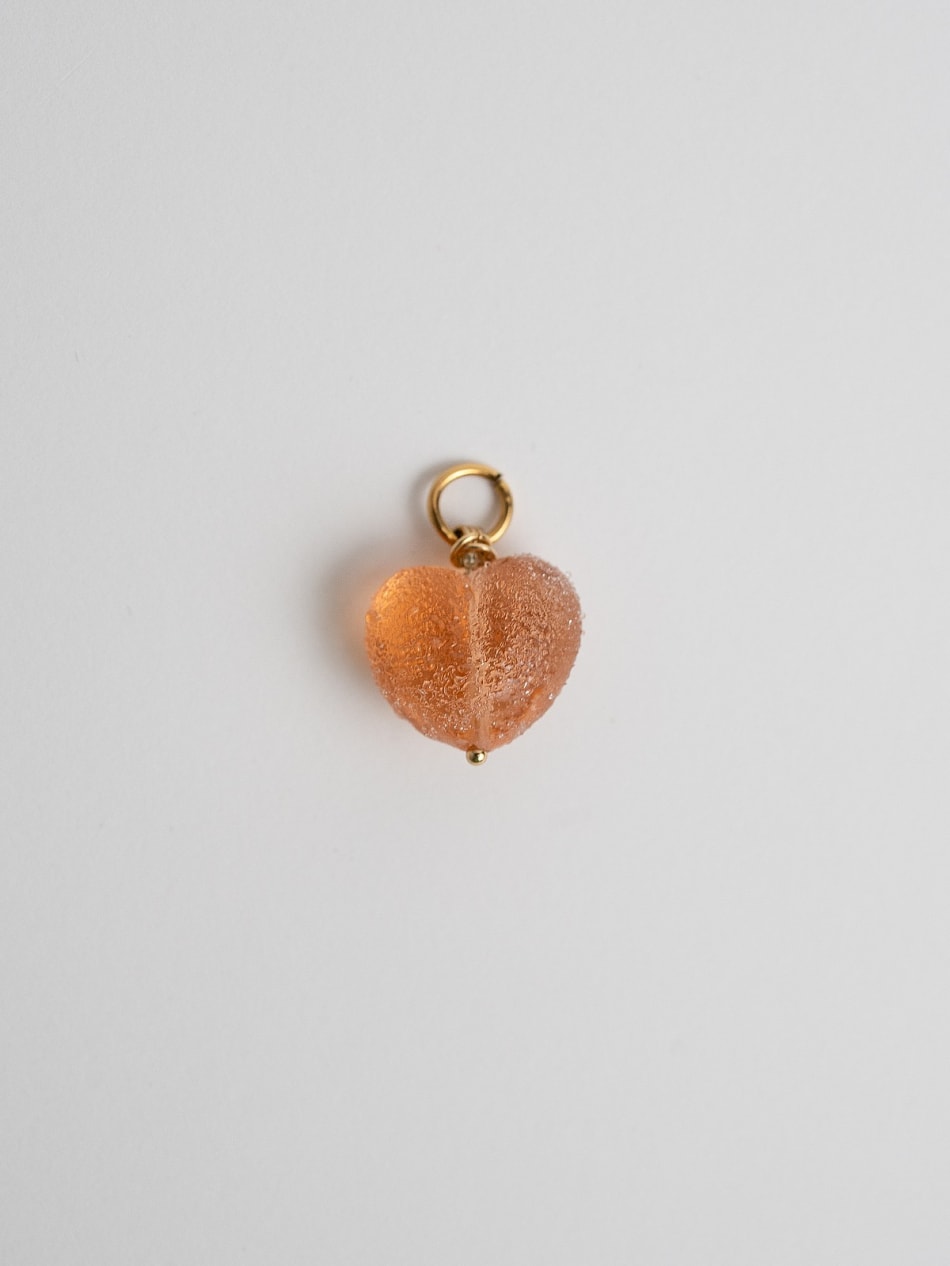 Pendant "Autumn Fire Heart"  image 1