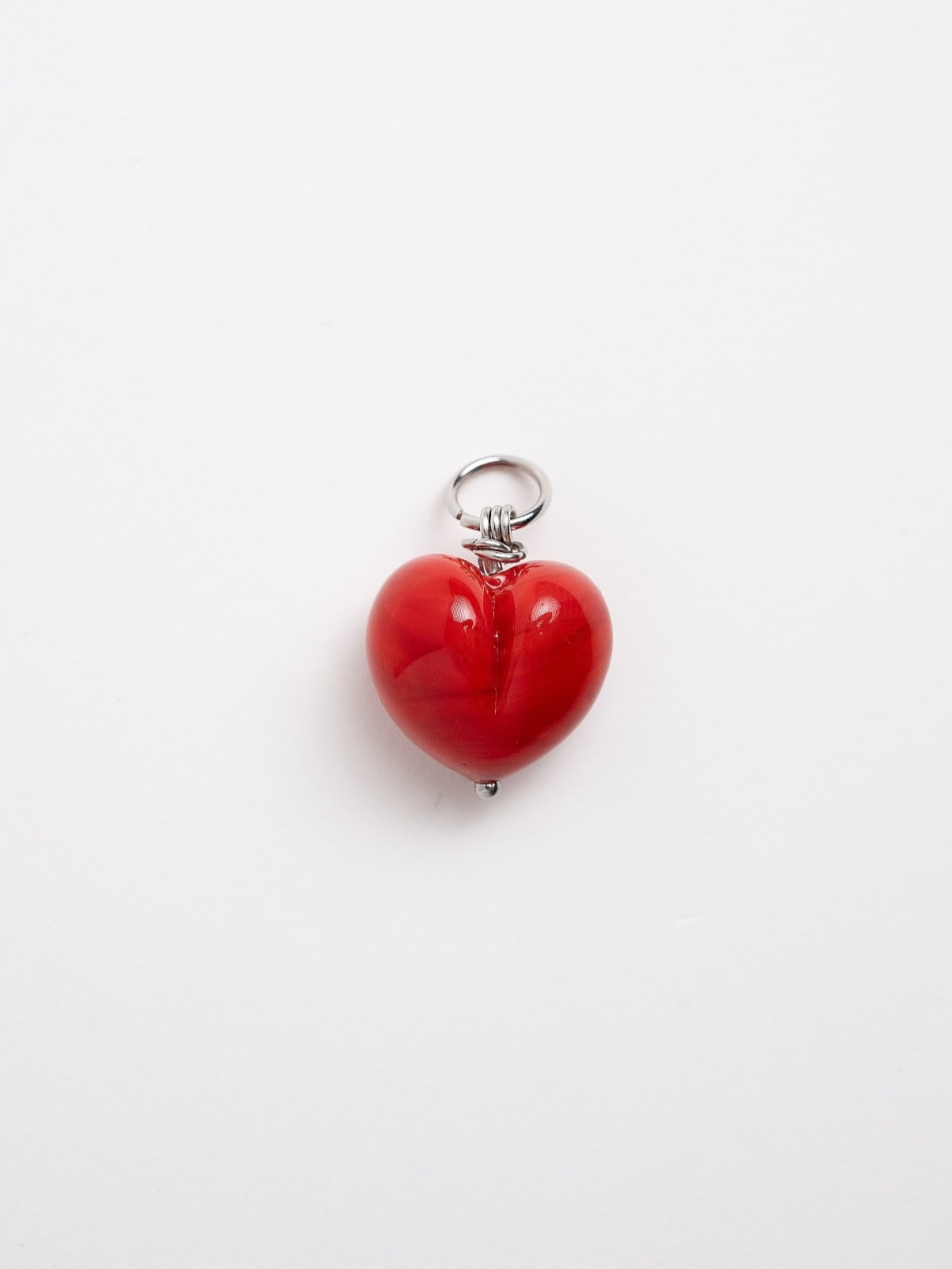 Pendant "Glossy Flame Heart"  image 1