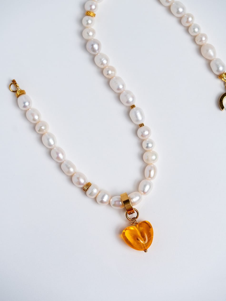 Pendant "Sunset Flame Heart" image 5
