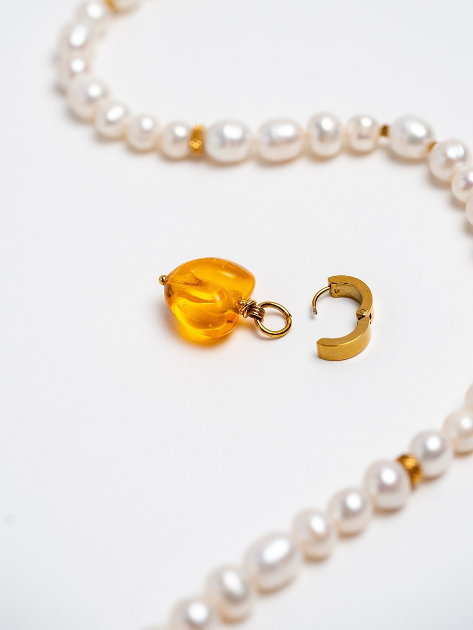 Pendant "Sunset Flame Heart" image 4