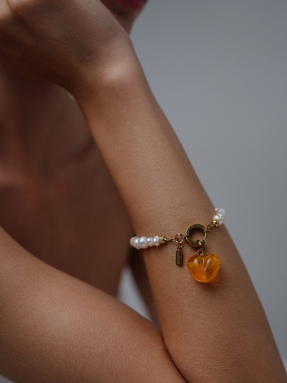 Pendant "Sunset Flame Heart" image 7
