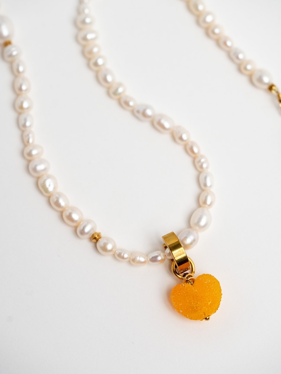 Pendant "Aperol Sugar Heart "  image 5