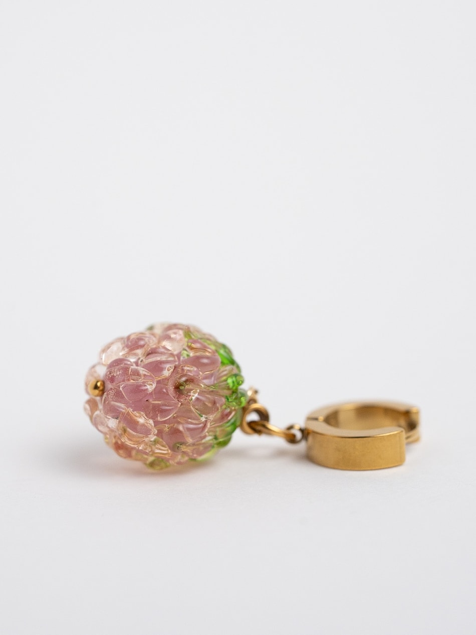Earring "Frost Raspberry" image 4