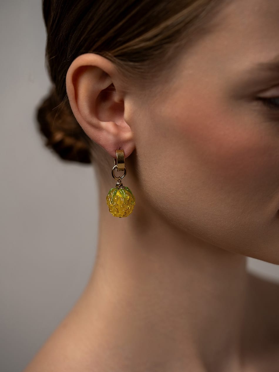 Earring "Sunset Raspberry"  image 3