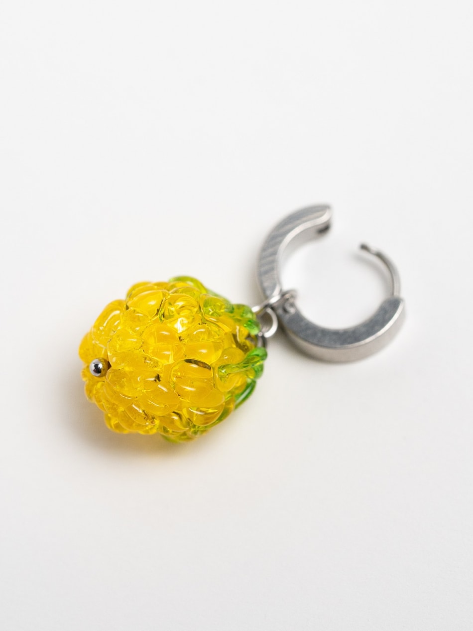 Earring "Sunset Raspberry" image 1