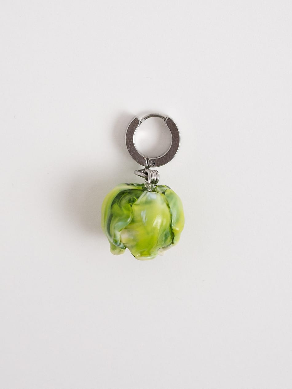 Earring "Violet Cabbage" image 1