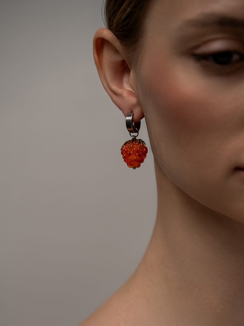 Earring "Wild Berry" image 3