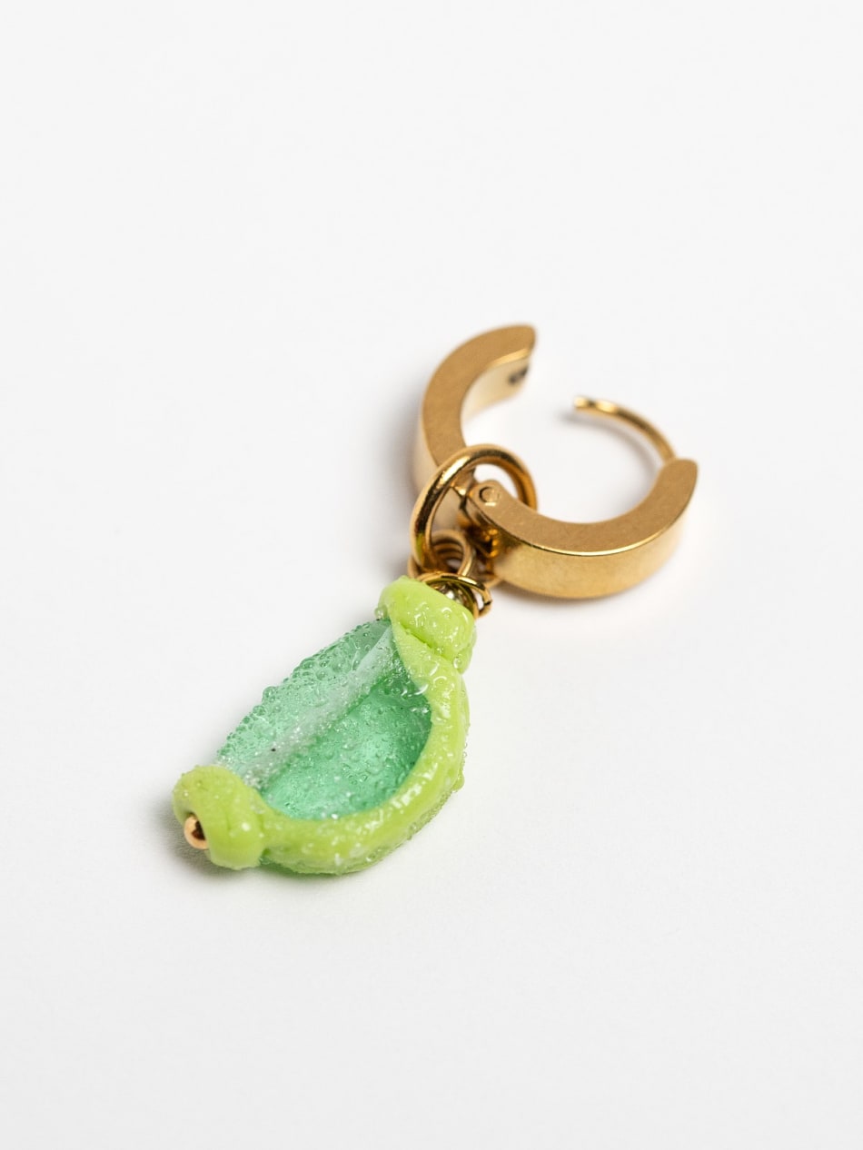 Earring "Lime Marmalade Slice" image 1