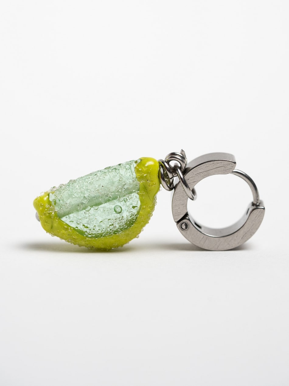 Earring "Lime Marmalade Slice"  image 4