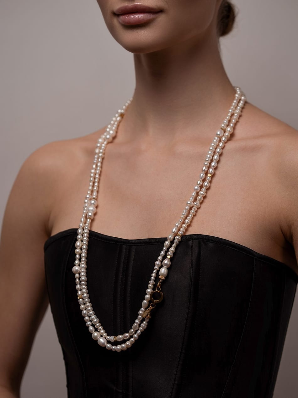 Necklace "Pearl Signature Layered" image 7