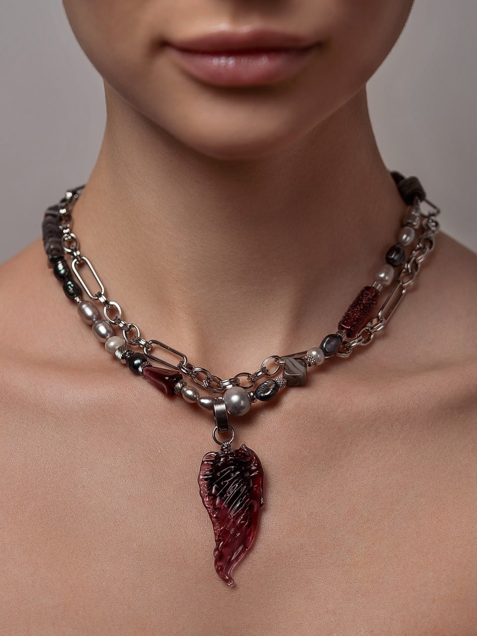 Choker "Velvet Storm" image 3