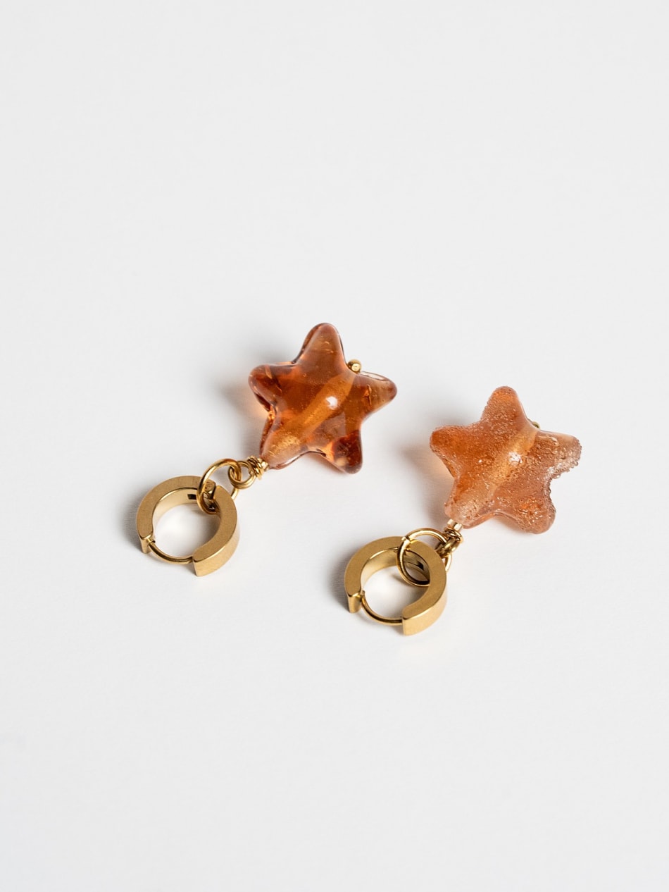 Earrings "Champagne Stardust" image 5