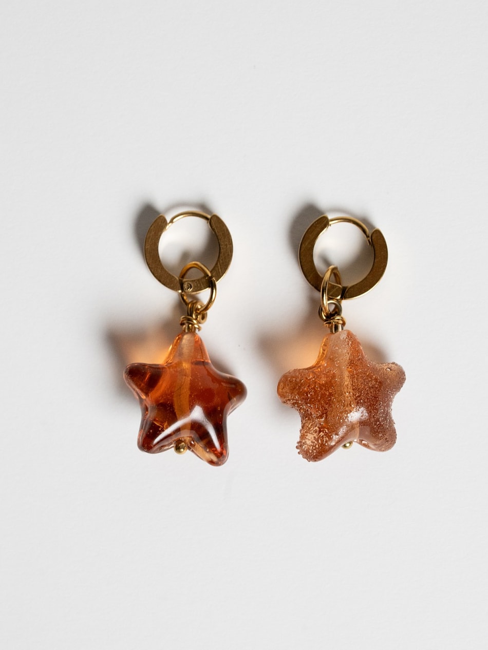 Earrings "Champagne Stardust" image 4