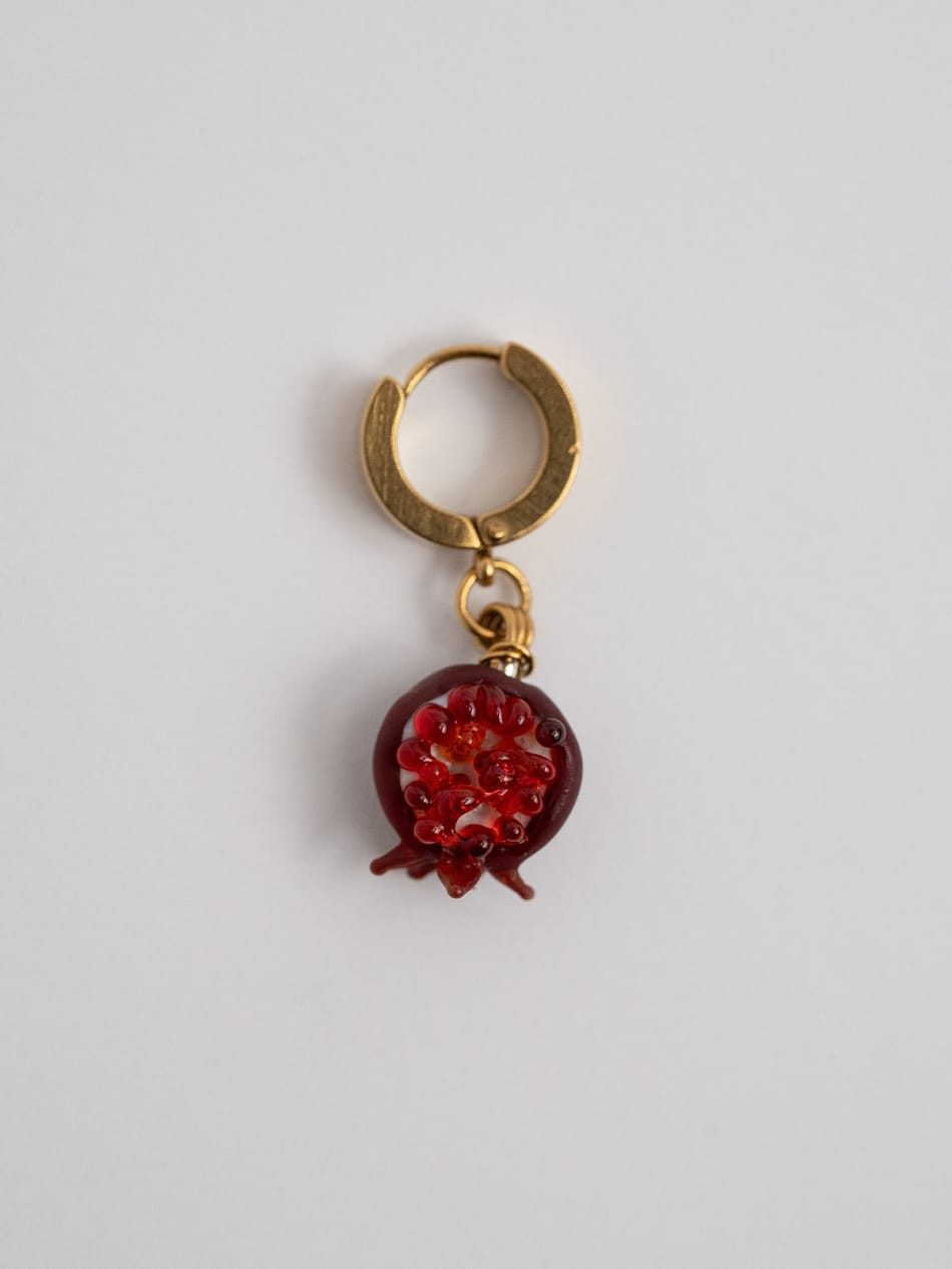 Earring "Ruby Secret" image 1