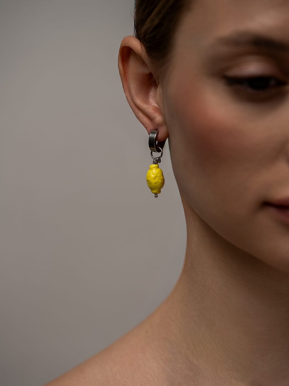 Earring "Sunny Lemon" image 3