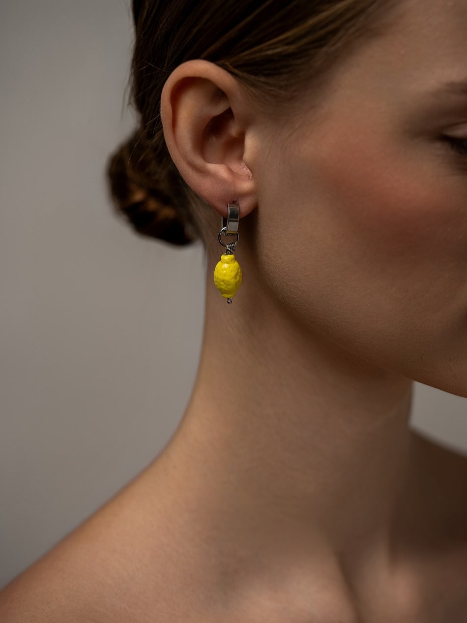 Earring "Sunny Lemon" image 2