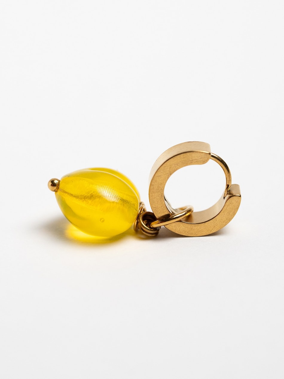 Earring "Golden Glow Heart"  image 4