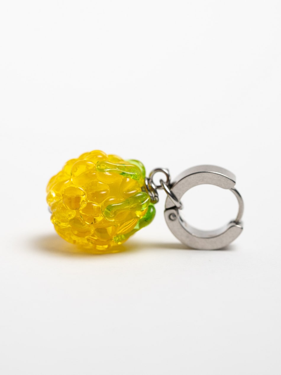 Earring "Sunset Raspberry" image 4