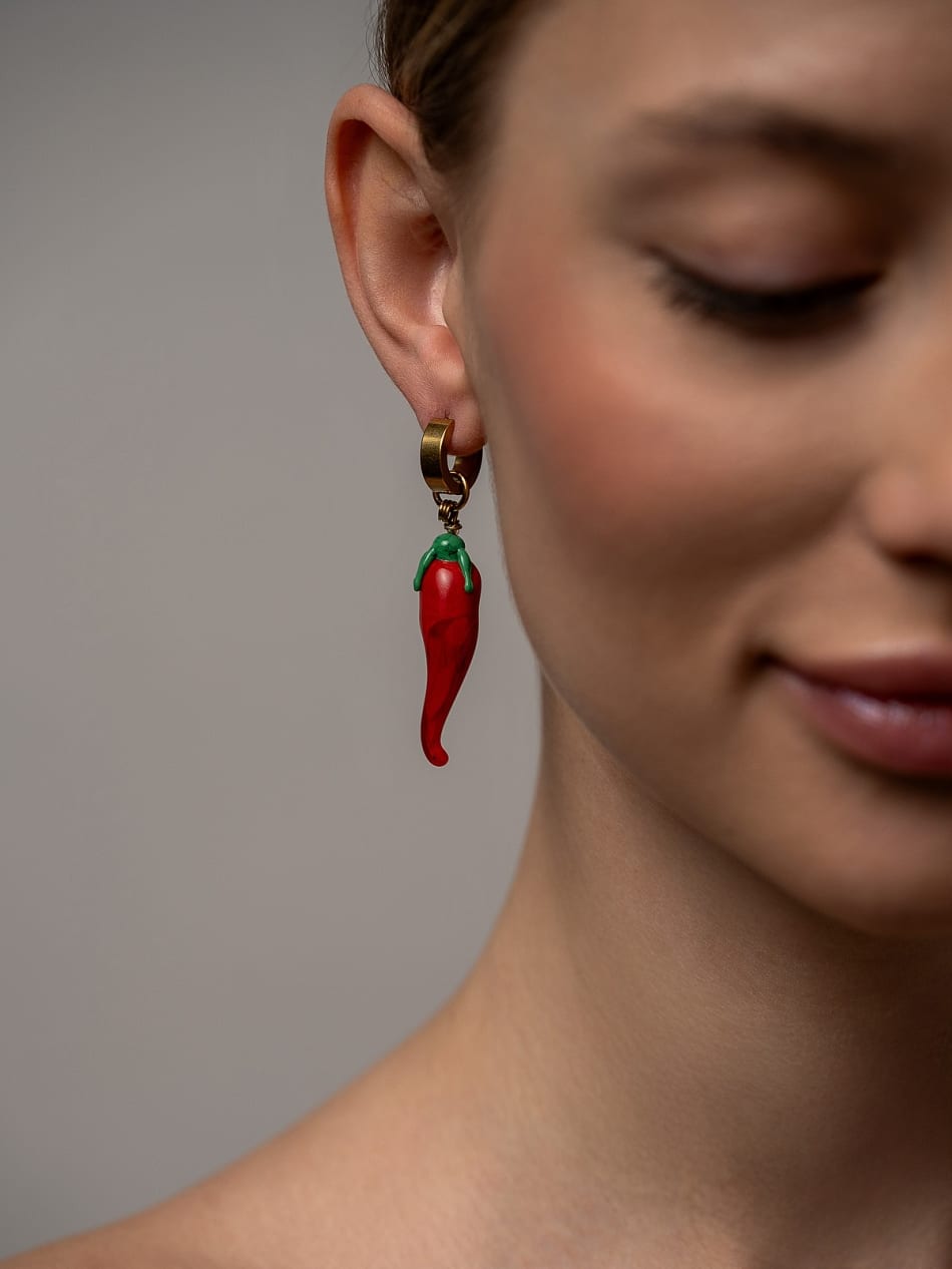 Earring "Chili Flame" image 3