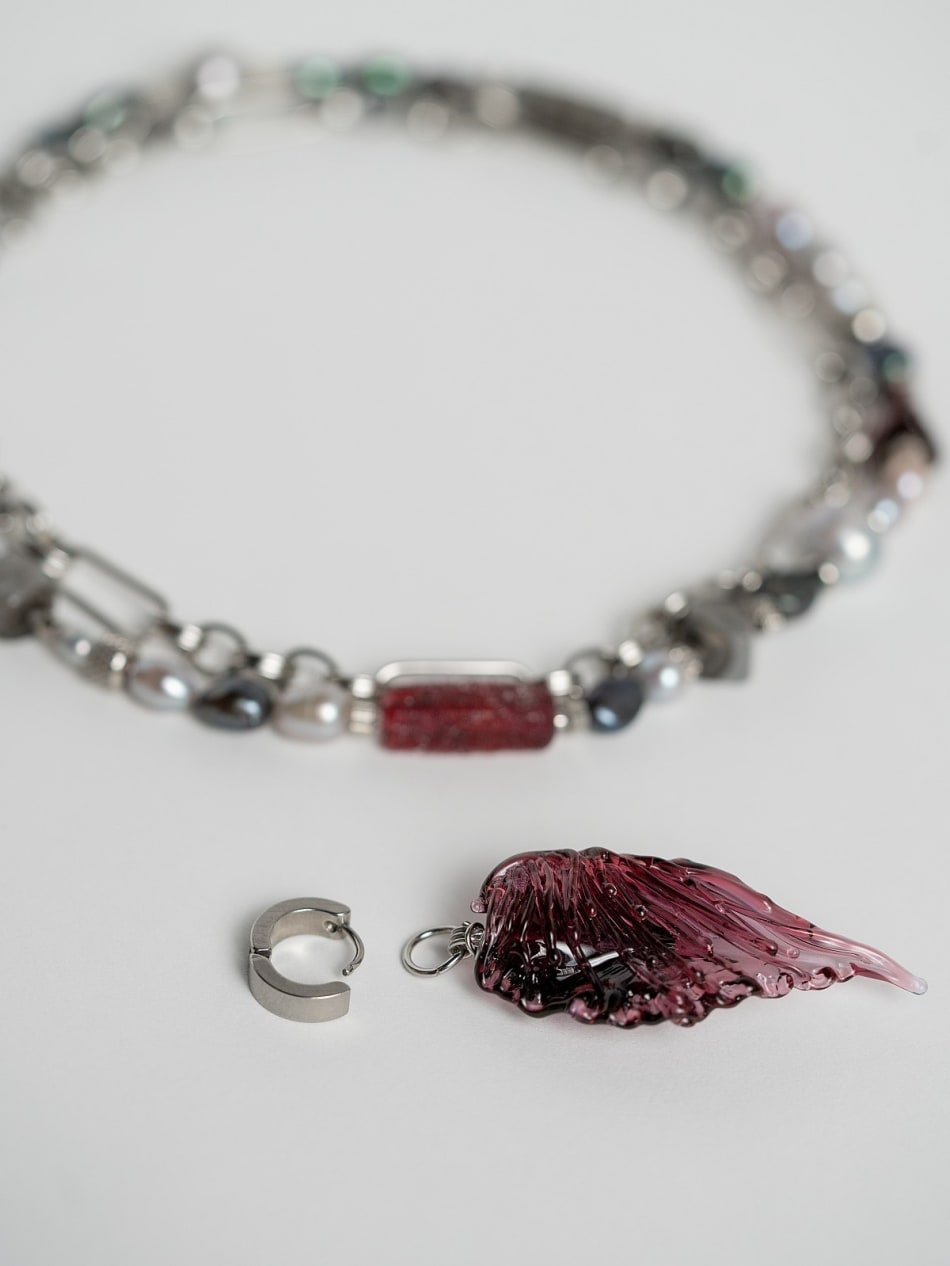Pendant "Wine Wing" image 8