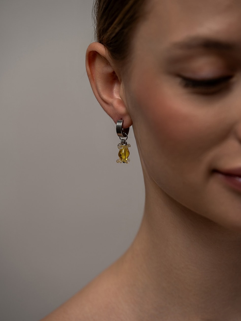 Earring "Candy Spark Yellow"  image 2