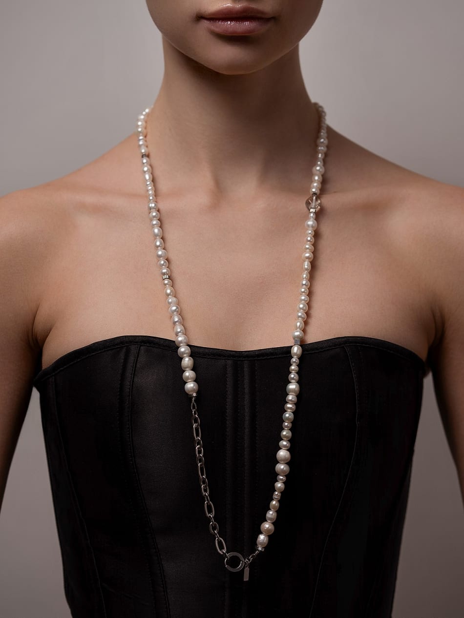 Necklace "Pearl Signature Flow" image 7
