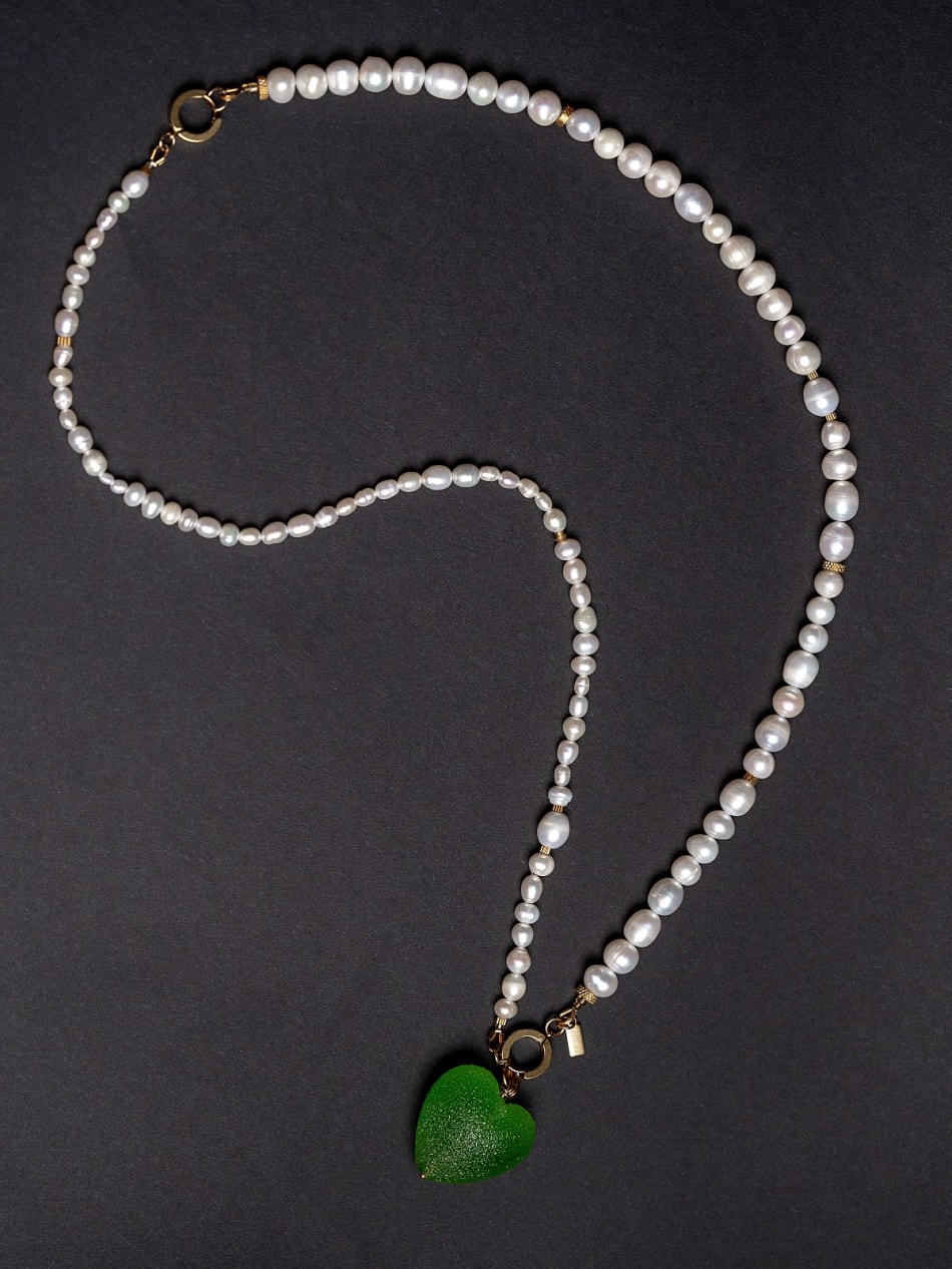 Necklace "Jungle Heart"  image 3