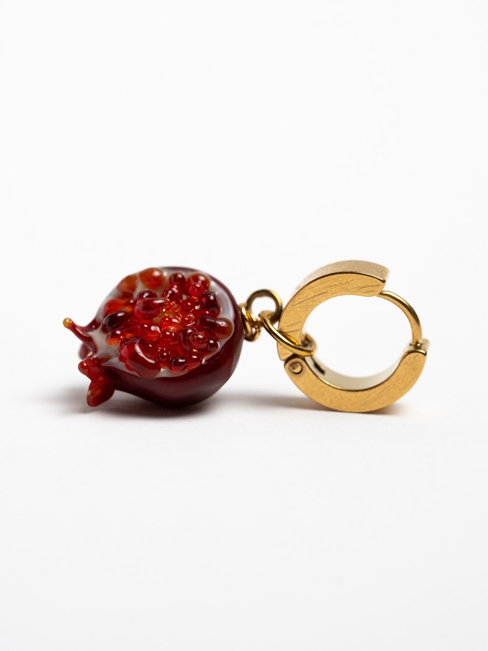 Necklace "Ruby Reflection" image 5