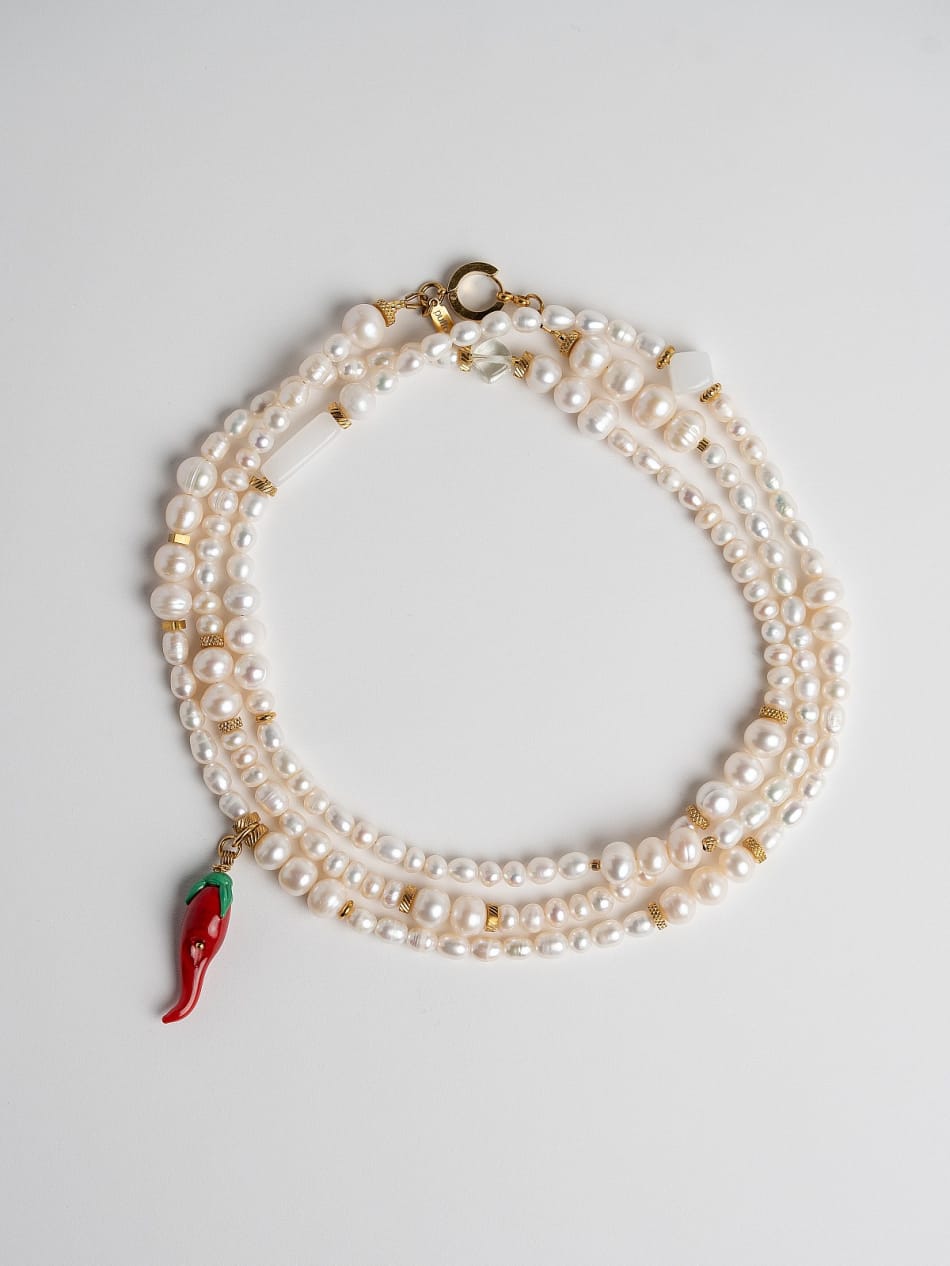 Necklace "Devil's kiss" image 1