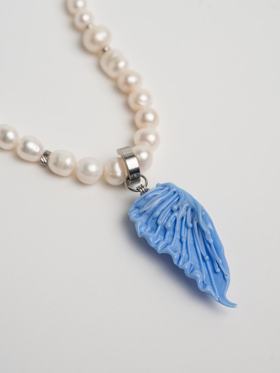 Pendant "Cornflower Wing" image 2