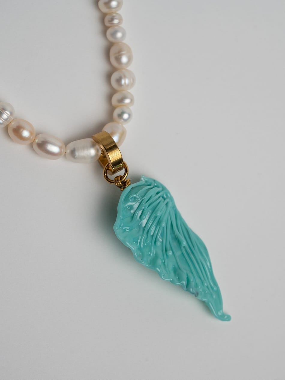 Pendant "Cool Blue Wing" image 2