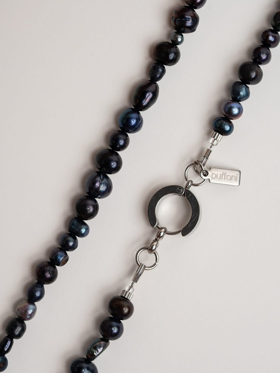 Choker “Nero Silver” image 3