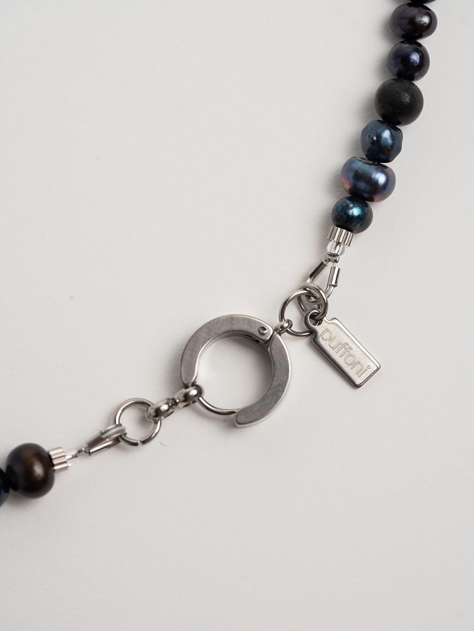 Choker “Nero Silver” image 2