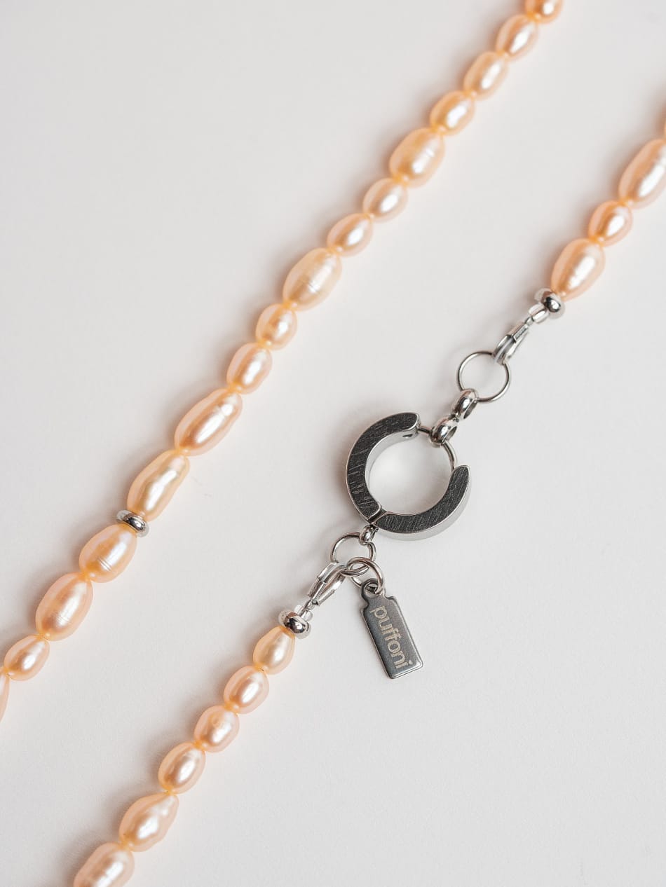 Choker “Silver Champagne” image 2
