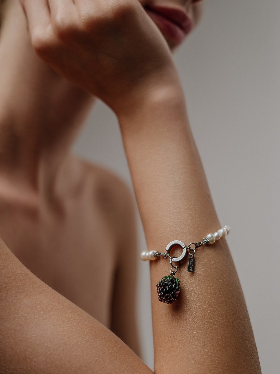 Bracelet "Blackberry Mist Bracelet" image 2