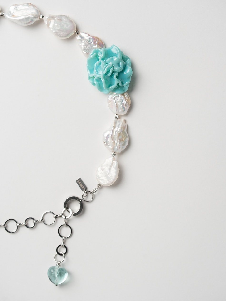 Choker “Mint Blossom” image 6