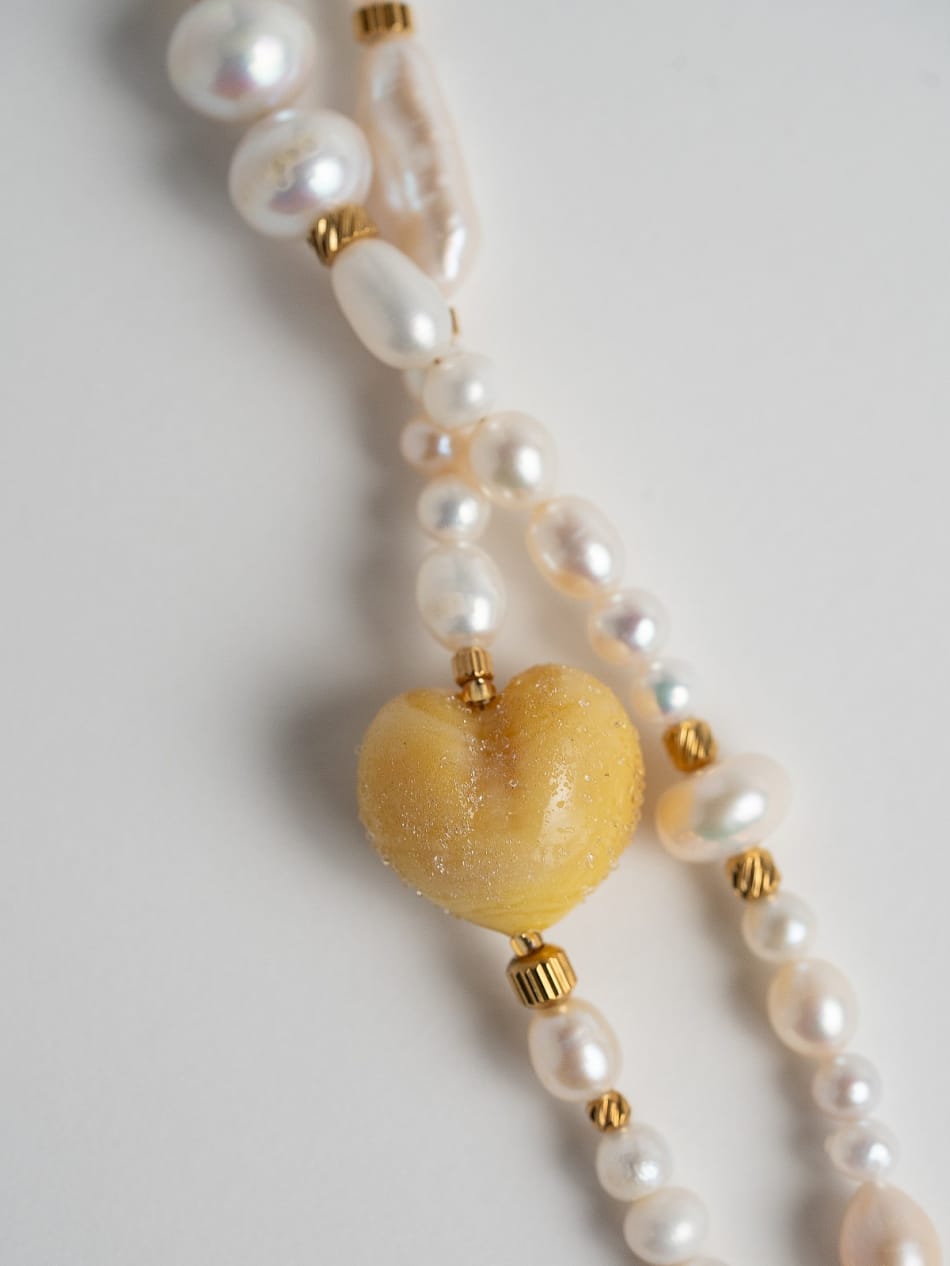 Necklace “Butter Yellow”" image 7