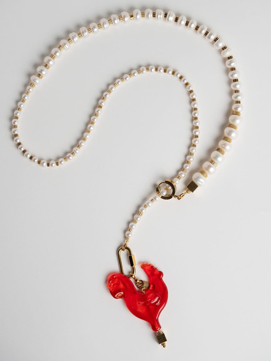 Necklace “Sweet Rooster” image 4