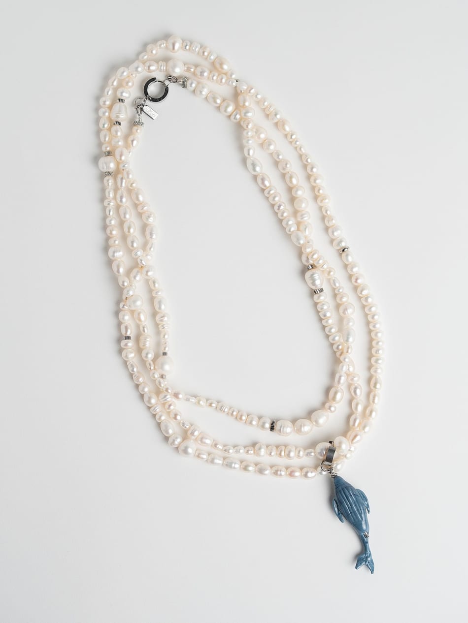 Necklace “Azure Whale” image 2