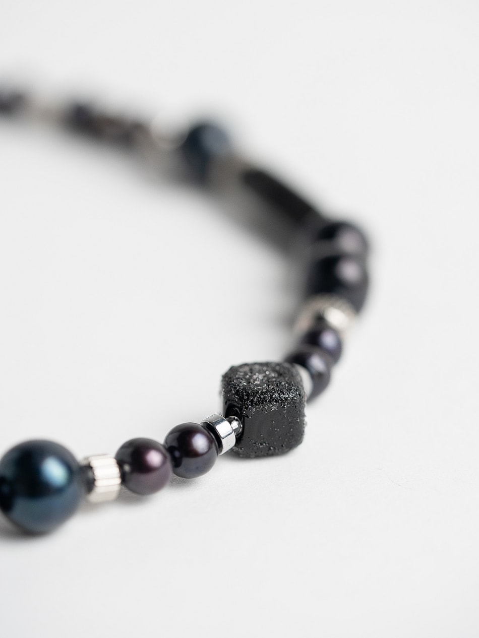 Necklace “Midnight Poppy”  image 4