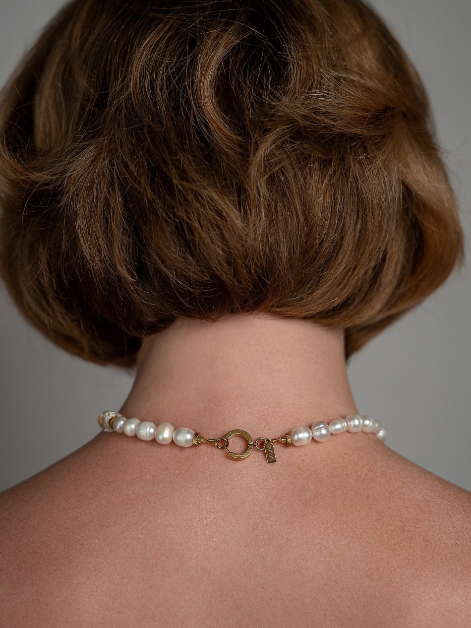 Choker "Snowdrops" image 6