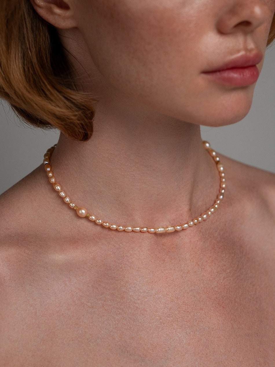 Choker “Gold Champagne” image 3